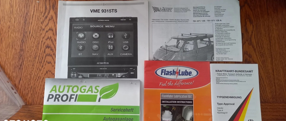 Volkswagen Multivan cena 37900 przebieg: 299888, rok produkcji 1997 z Wągrowiec małe 781